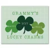 St Patricks Day Decorations>Kirklands Home Personalized Lucky Charms Canvas Wall Plaque