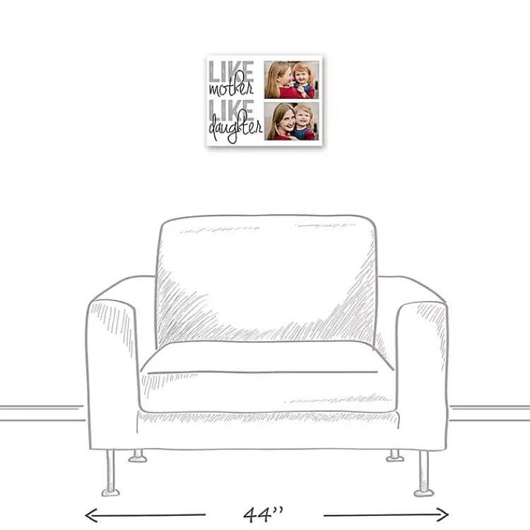 Kirklands Home Personalized Mother Like Daughter Canvas Print Best