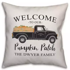 Pillows>Kirklands Home Personalized Pumpkin Patch Truck Pillow