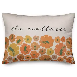 Fall>Kirklands Home Personalized Pumpkins Indoor/Outdoor Pillow