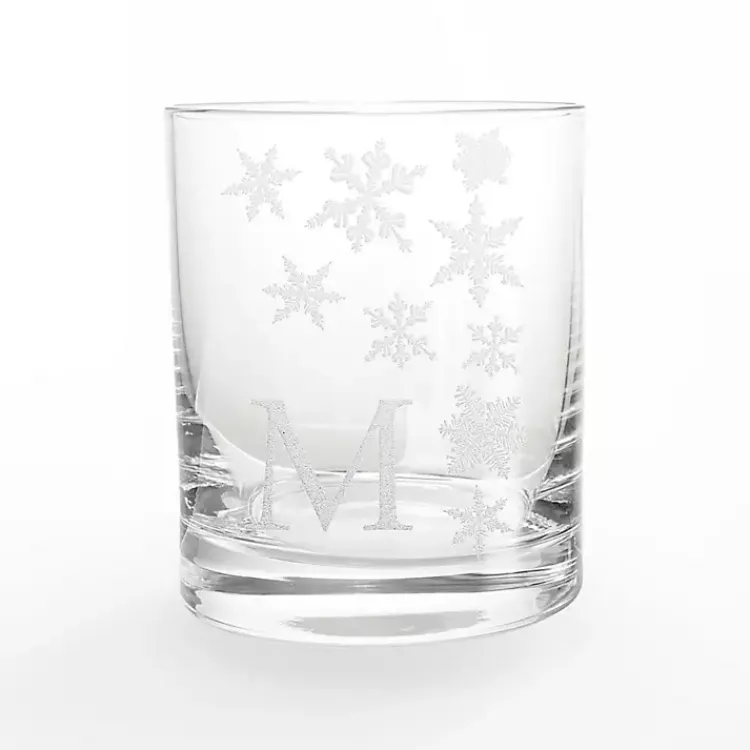 Christmas Dining & Entertaining>Kirklands Home Personalized Snowflake Whiskey Glasses, Set of 2