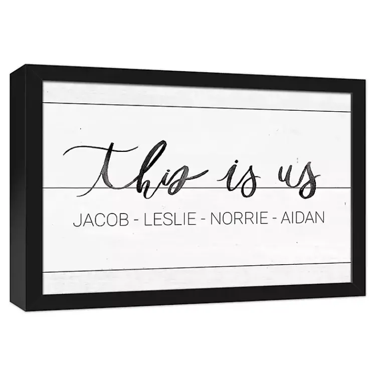 Kirklands Home Personalized This Is Us Canvas Wall Art Hot
