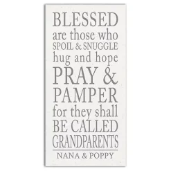 Kirklands Home Personalized Those Grandparents Canvas Wall Plaque Online