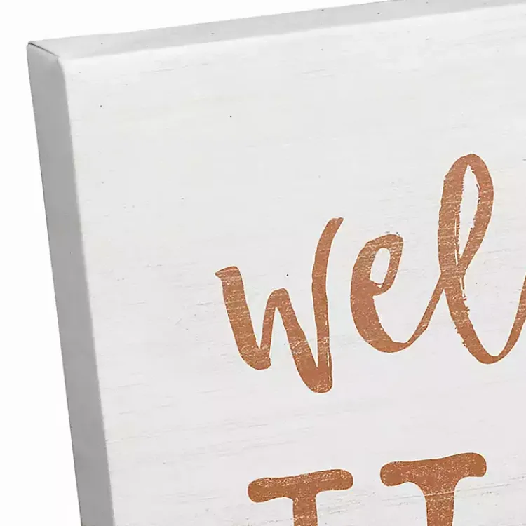 Fall>Kirklands Home Personalized Welcome Home Fall Canvas Art Print