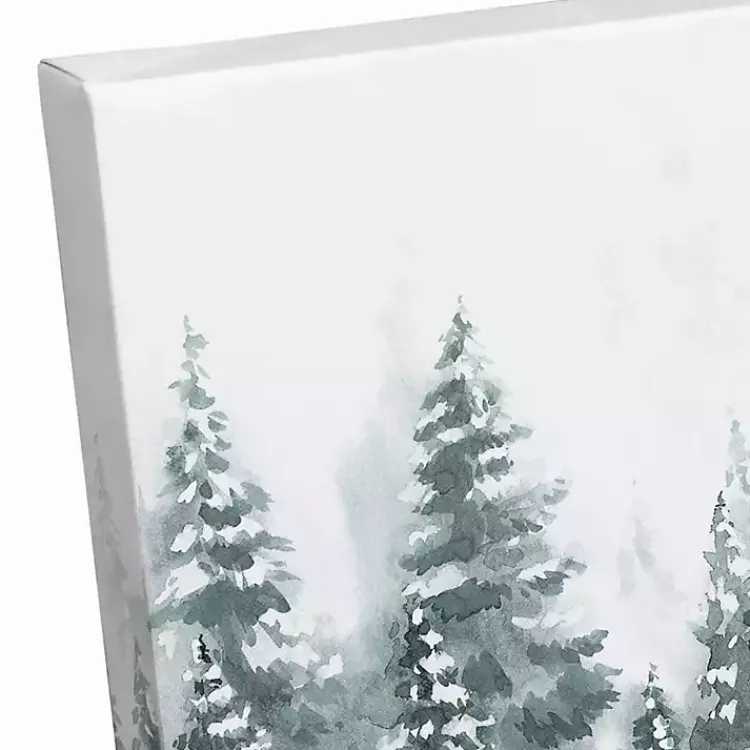 Christmas Art & Wall Decor>Kirklands Home Personalized Winter Tree Landscape Canvas Print