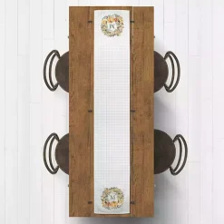 Kirklands Home Personalized Wreath Monogram Table Runner, 90 in. Discount