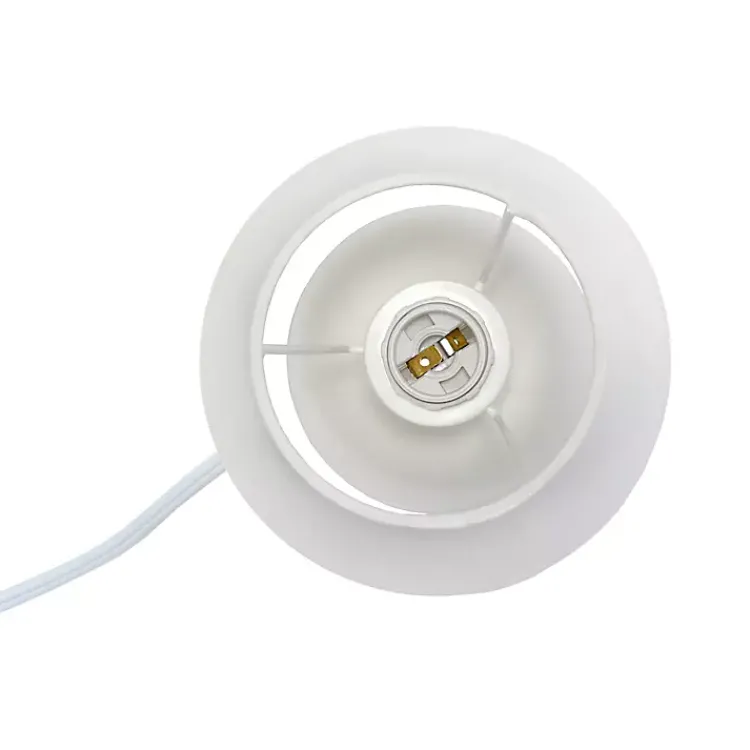 Kirklands Home Petite Off Orb Ceramic Table Lamp White Hot