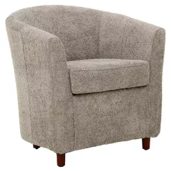 Kirklands Home Pewter Boucle Parker Club Chair Gray Sale