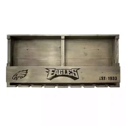Kirklands Home Philadelphia Eagles Reclaimed Wood Bar Shelf Gray Sale