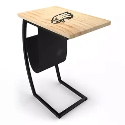 Kirklands Home Philadelphia Eagles Wood C-Table Tan Sale