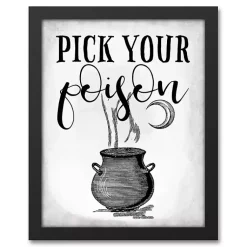 Halloween>Kirklands Home Pick Your Poison Halloween Wall Art