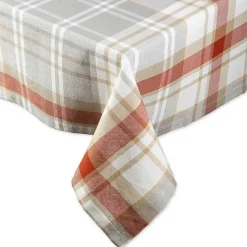 Kirklands Home Picnic Plaid Cotton Tablecloth, 84 in. Multi