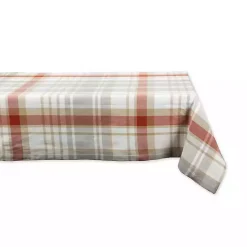 Kirklands Home Picnic Plaid Cotton Tablecloth, 120 in. Multi