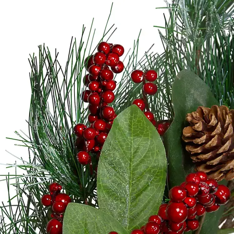 Wreaths>Kirklands Home Pine Needles and Berries Wreath