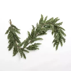 Arrangements & Greenery>Kirklands Home Pine Tree Garland Green