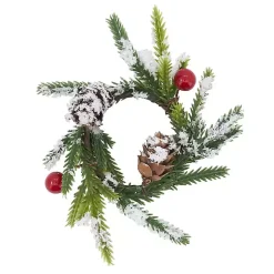 Kirklands Home Pineberry Christmas Wreath Napkin Rings, Set of 4 Sale