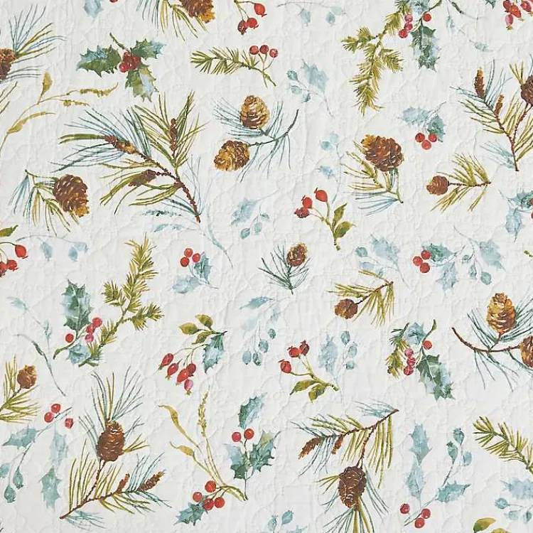 Kirklands Home Pinecone Reversible 3-pc. King Quilt Set Online