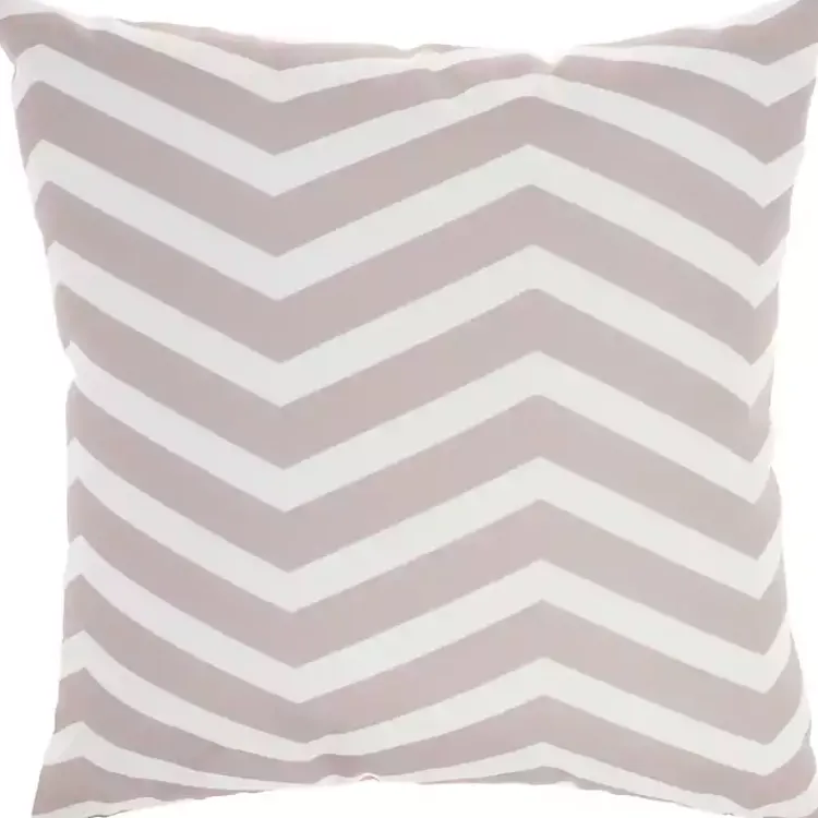 Kirklands Home Floral Chevron Outdoor Throw Pillow Pink Online