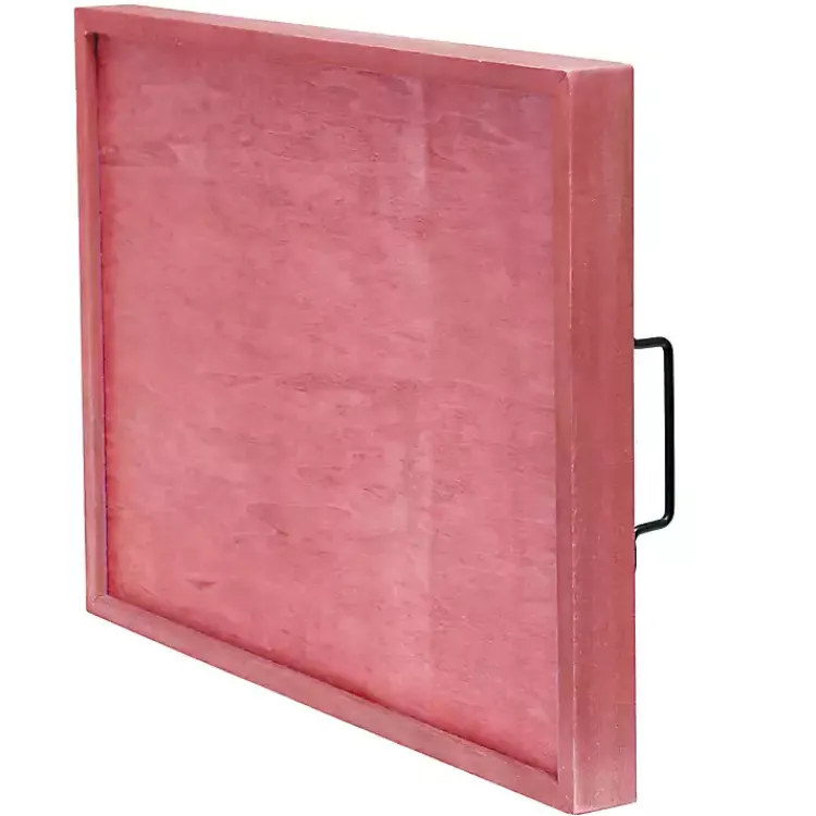 Valentines Day Decorations>Kirklands Home Pink Happy Valentine's Day Wood Tray