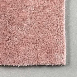 Kirklands Home Shag Washable Area Rug, 5x8 Pink Outlet