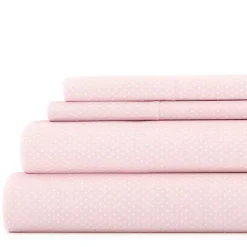 Kirklands Home Tiny Hearts 3-pc. Twin Sheet Set Pink