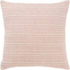 Pillows>Kirklands Home Pink Woven Throw Pillow