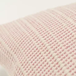 Pillows>Kirklands Home Pink Woven Throw Pillow