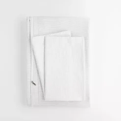 Kirklands Home Pinstriped 3-pc. Twin Duvet Cover Set Ivory Discount