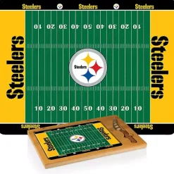 Kirklands Home Pittsburgh Steelers Cutting Board & Knife Set Clearance