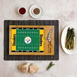 Kirklands Home Pittsburgh Steelers Cutting Board & Knife Set Clearance