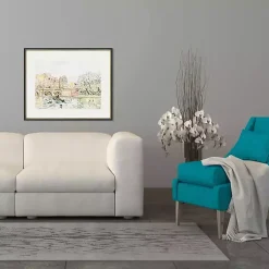 Kirklands Home Place Dauphine Framed Art Print Multi New