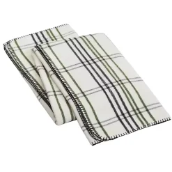 Blankets & Throws>Kirklands Home Plaid Camp Wandawega Throw Blanket Multi