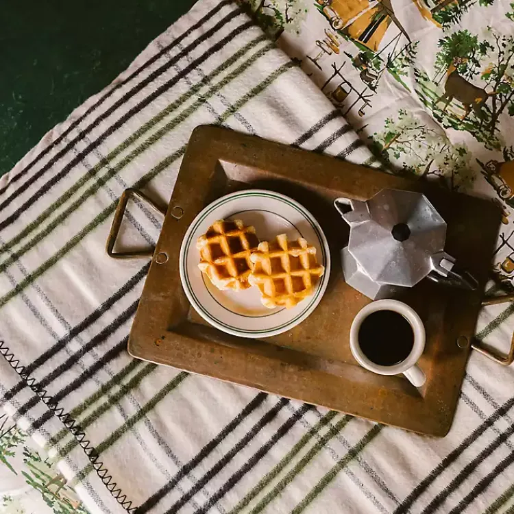 Blankets & Throws>Kirklands Home Plaid Camp Wandawega Throw Blanket Multi