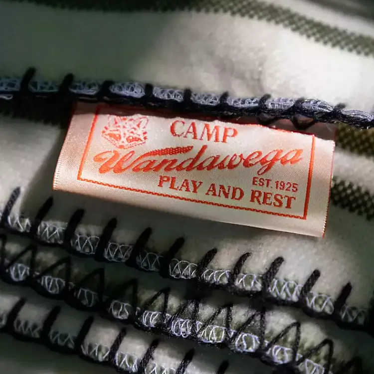 Blankets & Throws>Kirklands Home Plaid Camp Wandawega Throw Blanket Multi