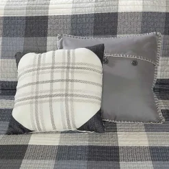 Kirklands Home Plaid Reversible 6-pc. Full/Queen Coverlet Set Best