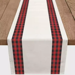 Christmas Dining & Entertaining>Kirklands Home Plaid Stripe Table Runner