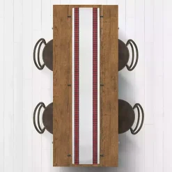 Christmas Dining & Entertaining>Kirklands Home Plaid Stripe Table Runner