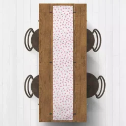 Kirklands Home Polka Dot Hearts Table Runner, 90 in. New