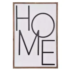 Kirklands Home Popped Letter Home Plaque Sale