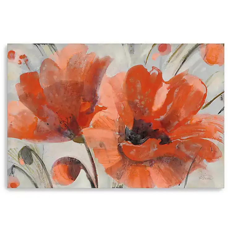 Kirklands Home Popping Giclee Canvas Art Print Red Hot