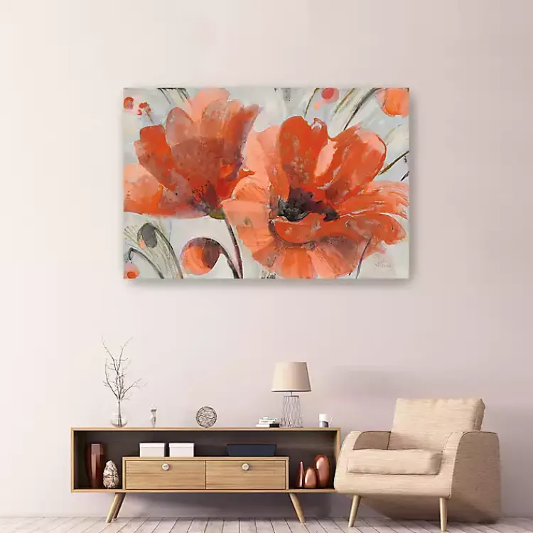 Kirklands Home Popping Giclee Canvas Art Print Red Hot
