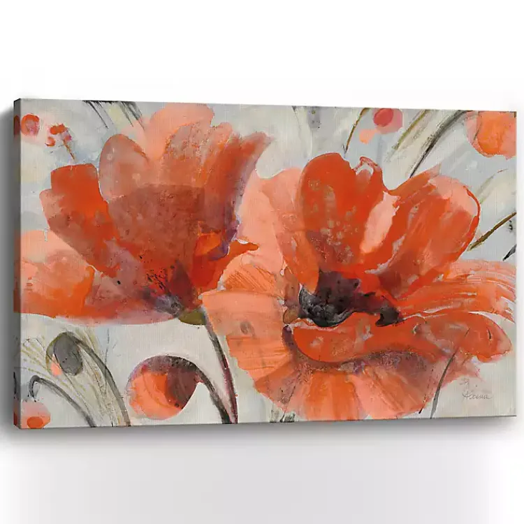 Kirklands Home Popping Giclee Canvas Art Print Red Hot