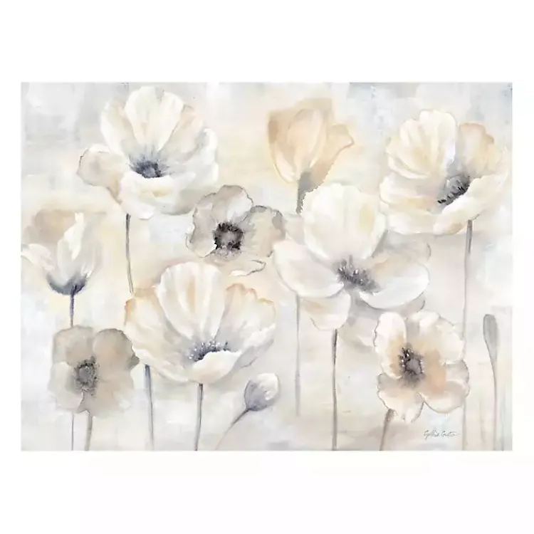 Kirklands Home Poppy Garden Landscape Giclee Canvas Art Print