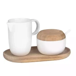 Kirklands Home Porcelain 3-pc. Cream and Sugar Set Clearance