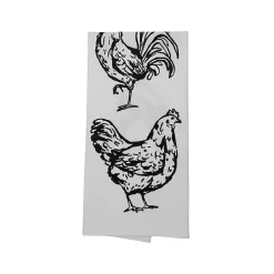 Kirklands Home Portrait Farm Animals Kitchen Towels, Set of 3 New