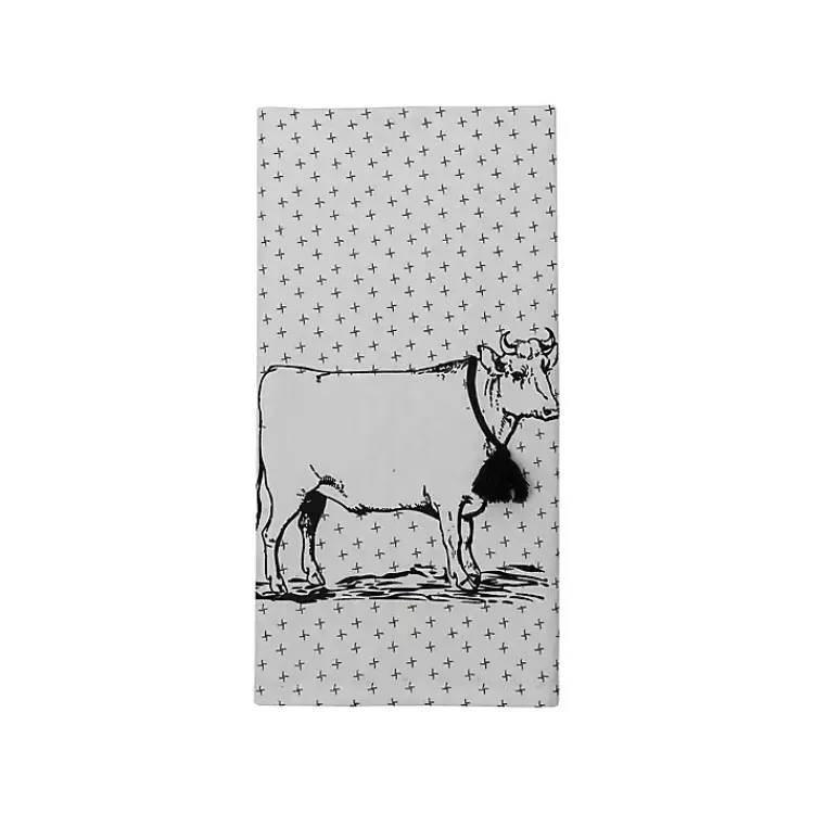 Kirklands Home Portrait Farm Animals Kitchen Towels, Set of 3 New