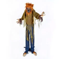 Halloween>Kirklands Home Pre-Lit Animated Werewolf Outdoor Decoration
