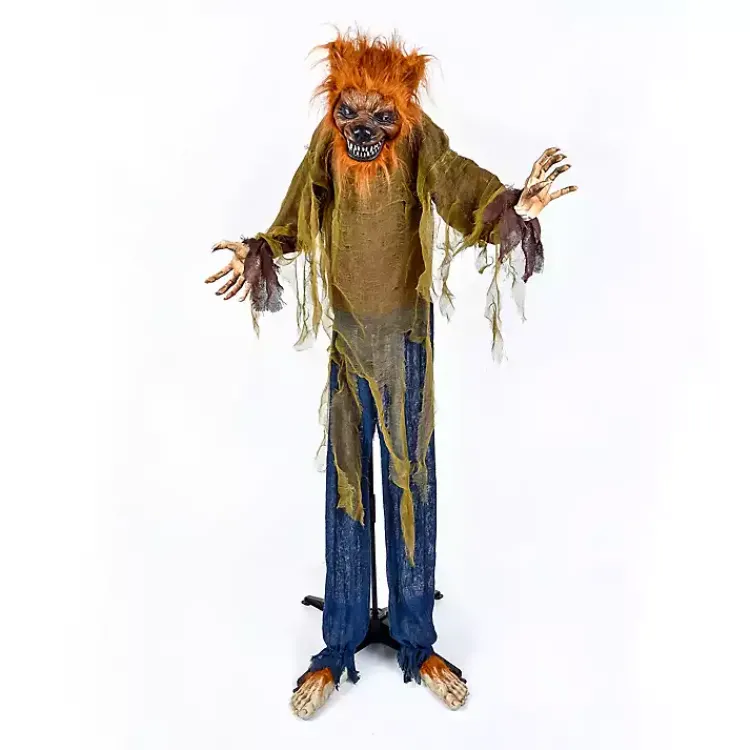 Halloween>Kirklands Home Pre-Lit Animated Werewolf Outdoor Decoration
