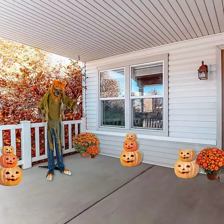 Halloween>Kirklands Home Pre-Lit Animated Werewolf Outdoor Decoration