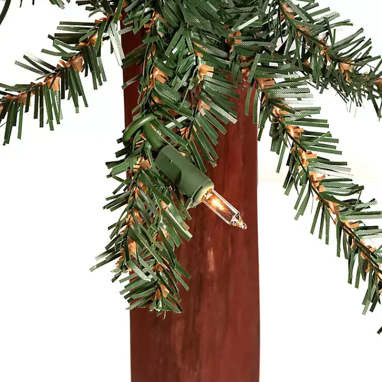 Christmas Trees>Kirklands Home Pre-Lit Assorted Alpine Christmas Trees, Set of 3